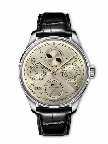 IWC Portugieser Perpetual Calendar 44 White Gold / Dune IW5037-04 (IW503704)